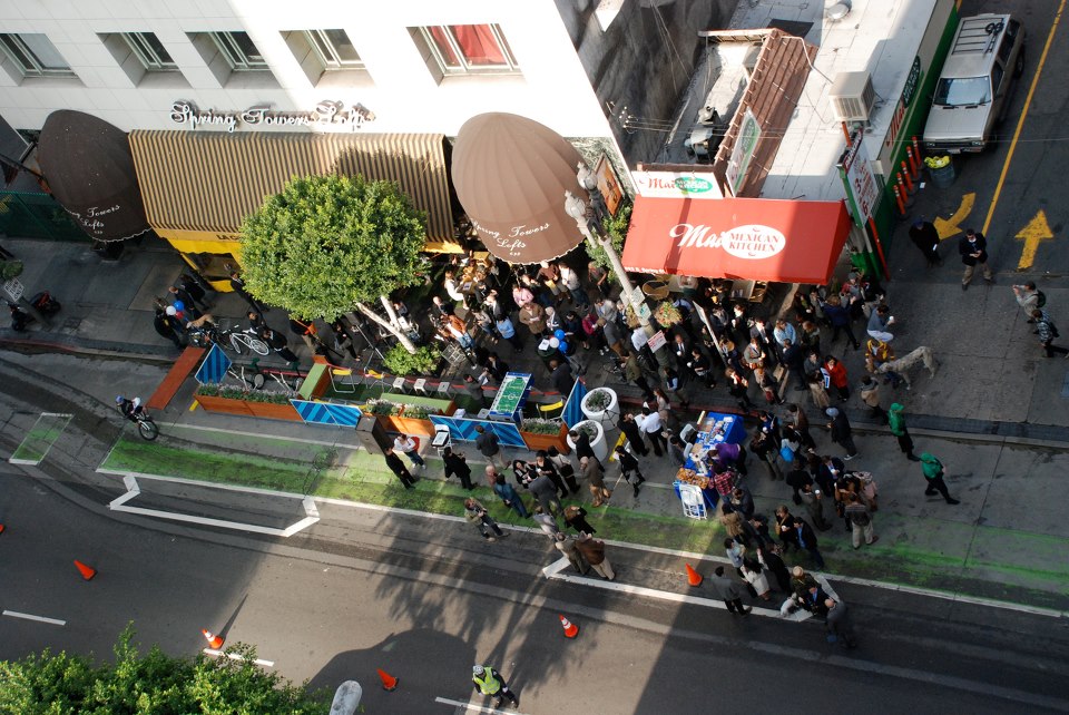Complete Streets Initiative Announces the Opening of Parklets; Manual for Living Streets Wins National Award