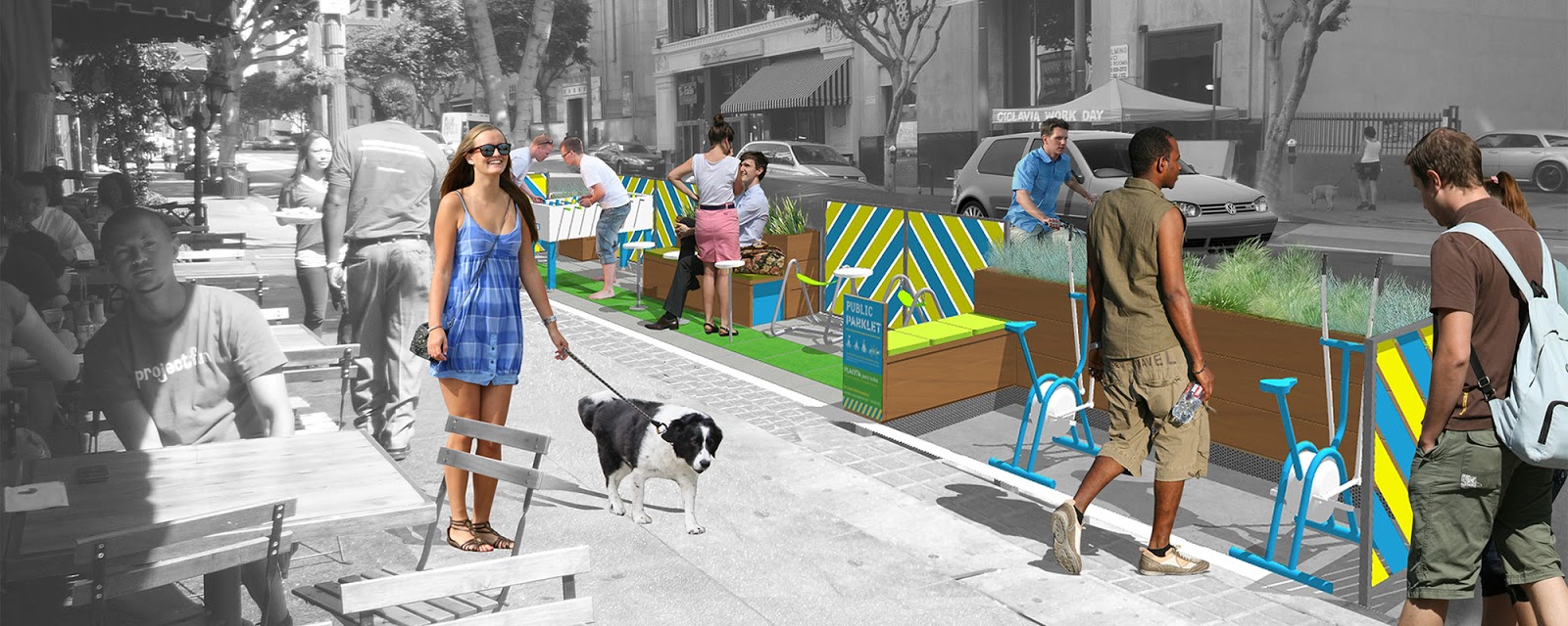 Study: Downtown L.A. Parklets Improve Community, Quality of Life