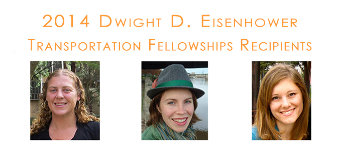 Lewis Center Student Researchers Awarded Dwight David Eisenhower Transportation Fellowships