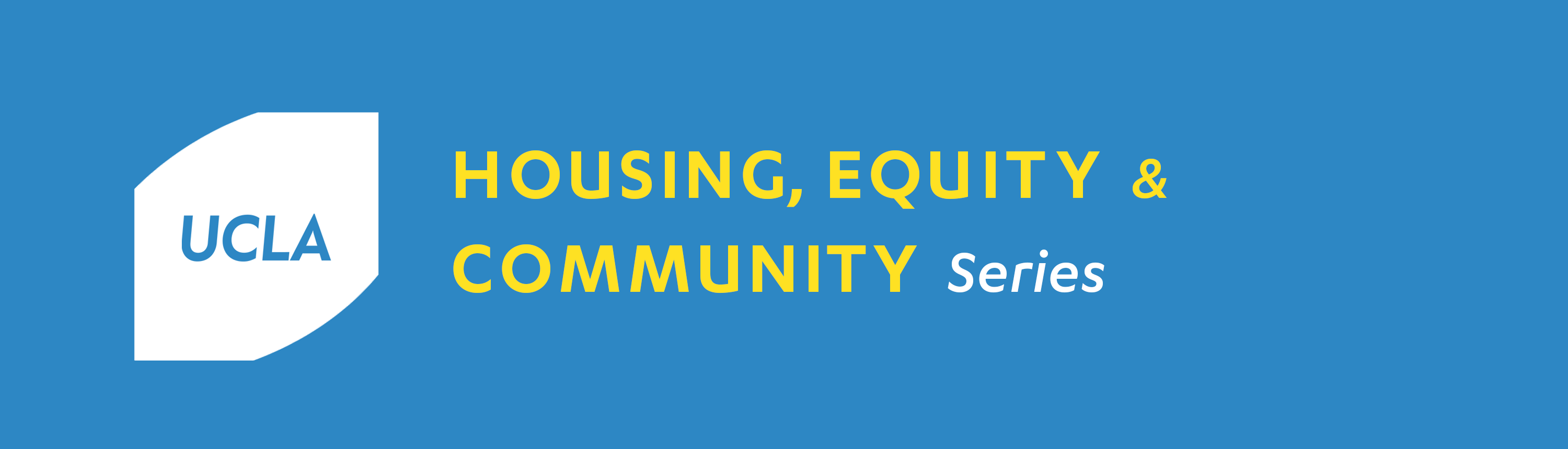 Videos: 2017-18 Housing, Equity, and Community Series